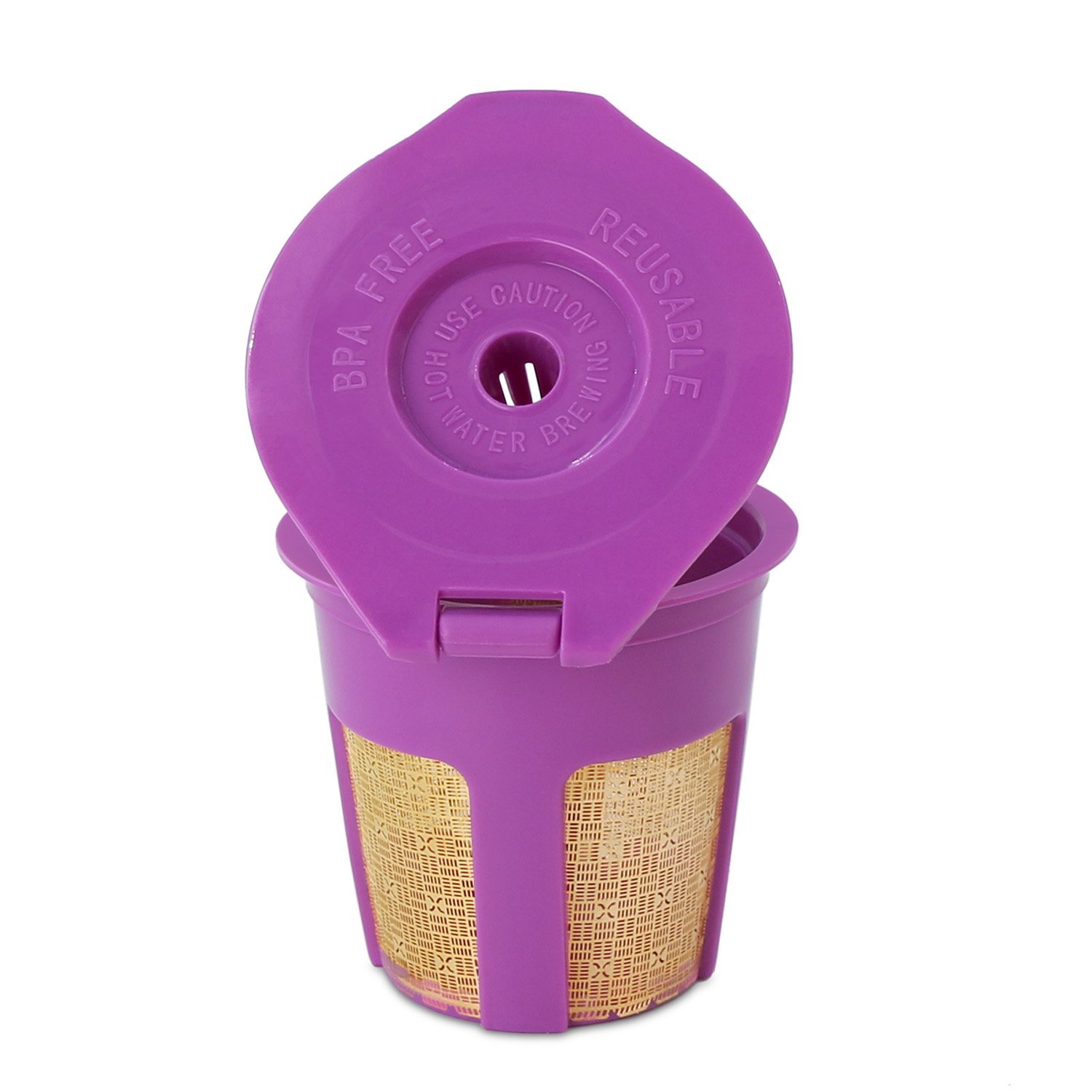 Nicelucky Reusable Gold Plated Mesh Coffee Filters for Keurig 2.0, K200