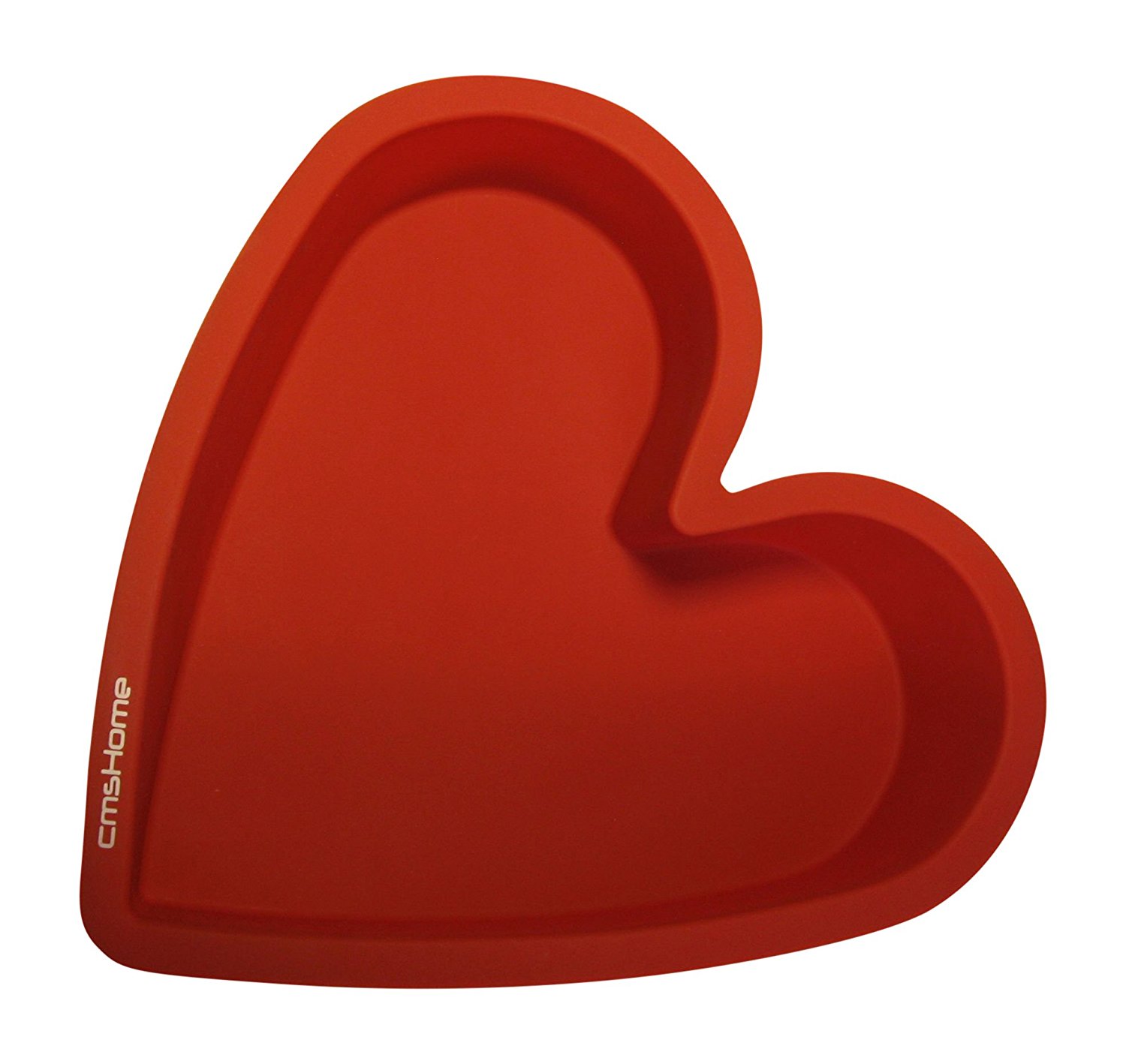 Red Heart Cake Pan cmsHome Premium Food Grade Silicone NonStick Non