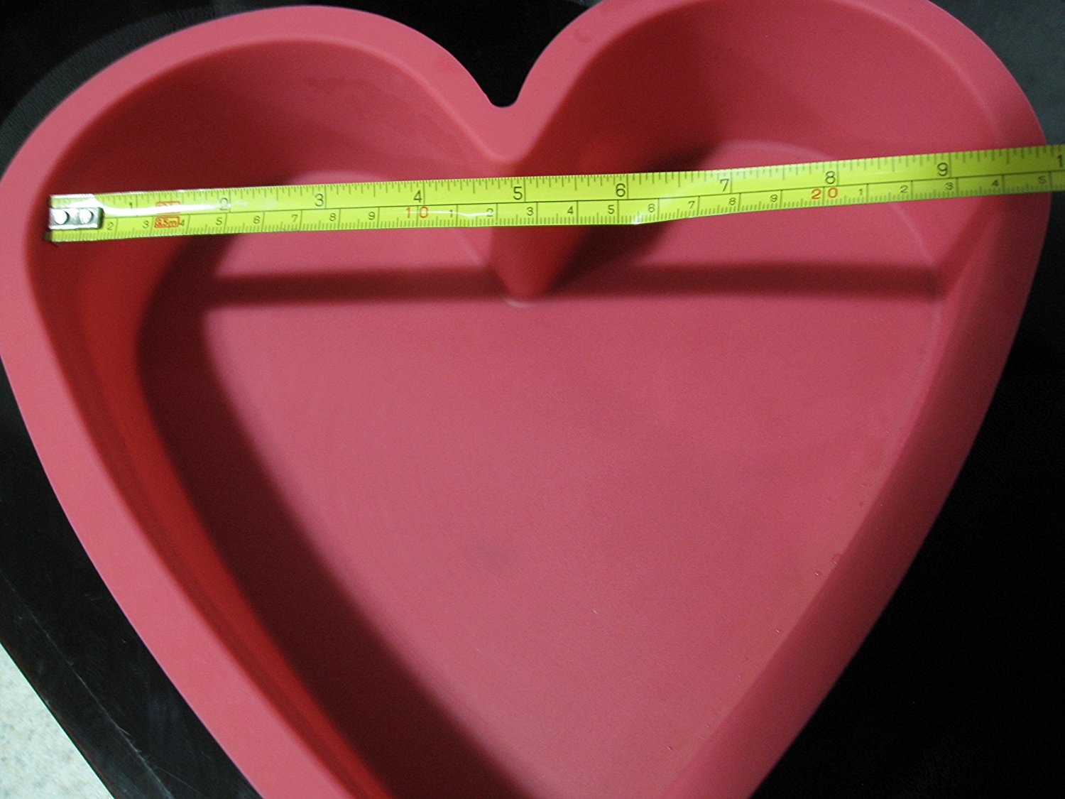 Red Heart Cake Pan cmsHome Premium Food Grade Silicone NonStick Non