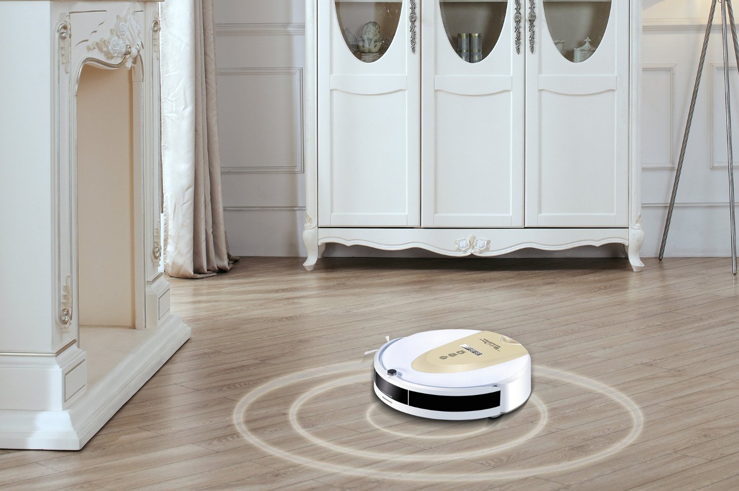 Amtidy A330 Mini Robot Vacuum Cleaner, Smart Amrobot Robotic Cleaner N6