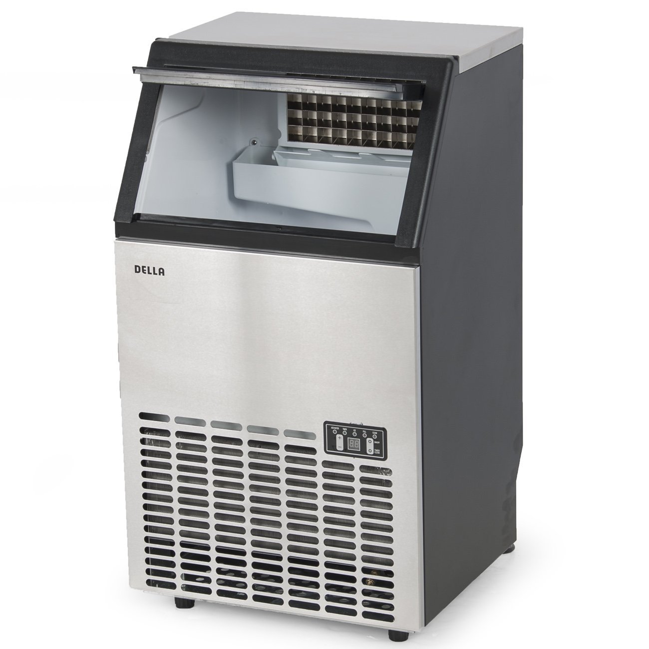 Della Stainless Steel Commercial Ice Maker Undercounter Freestanding