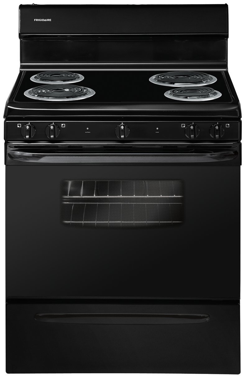 Frigidaire FFEF3009PB30" Black Electric Coil Range free image download