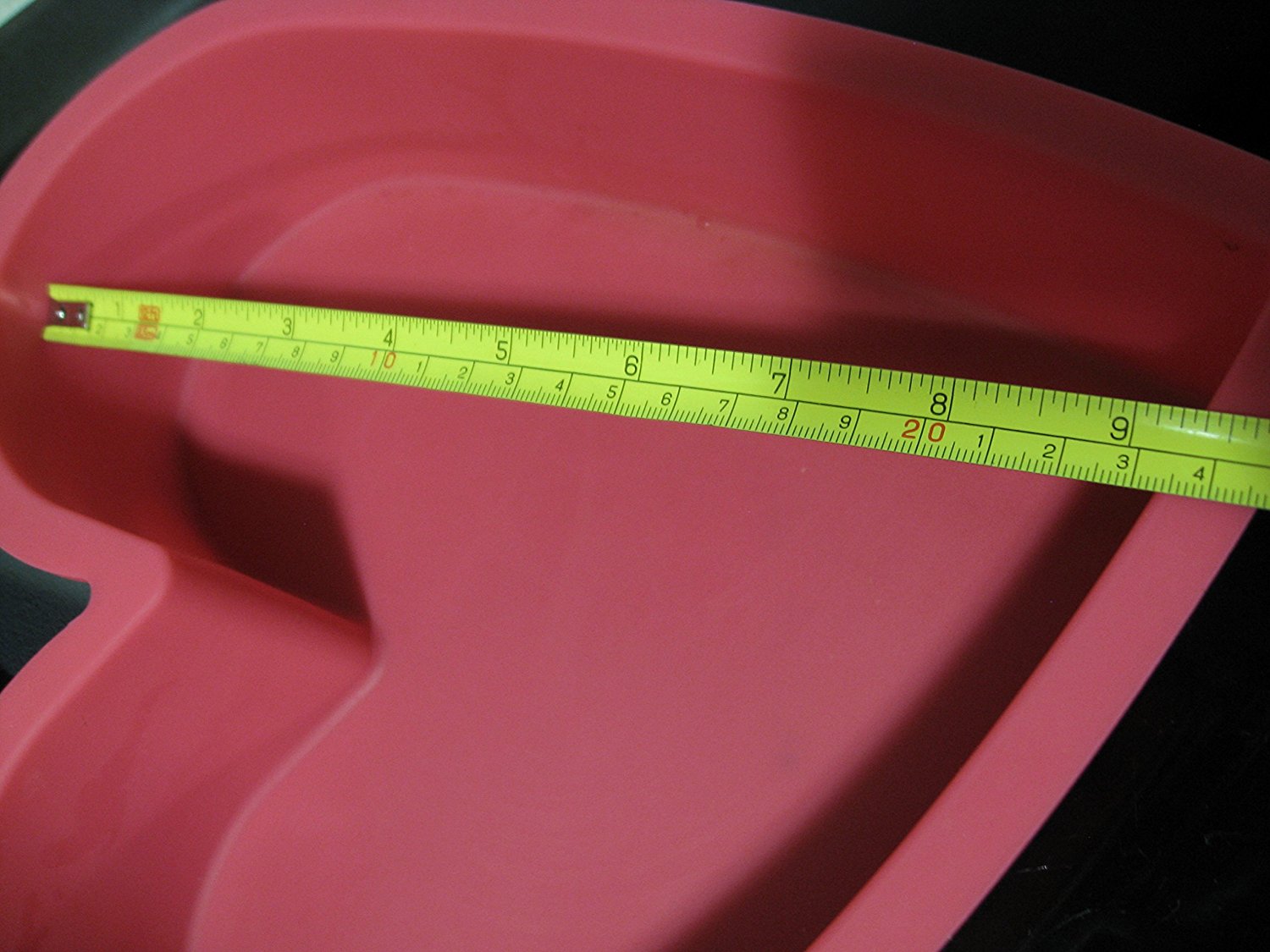 Red Heart Cake Pan cmsHome Premium Food Grade Silicone NonStick Non