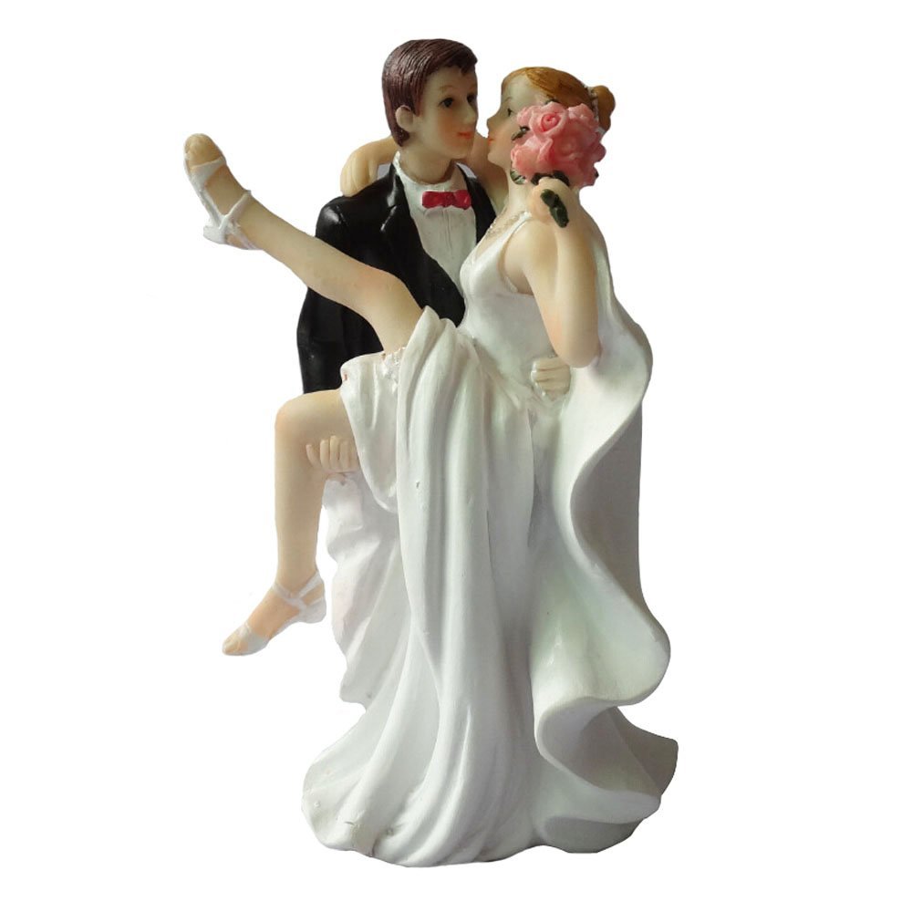 Homanda® A Romantic Dip Dancing Bride and Groom Couple Figurine Wedding