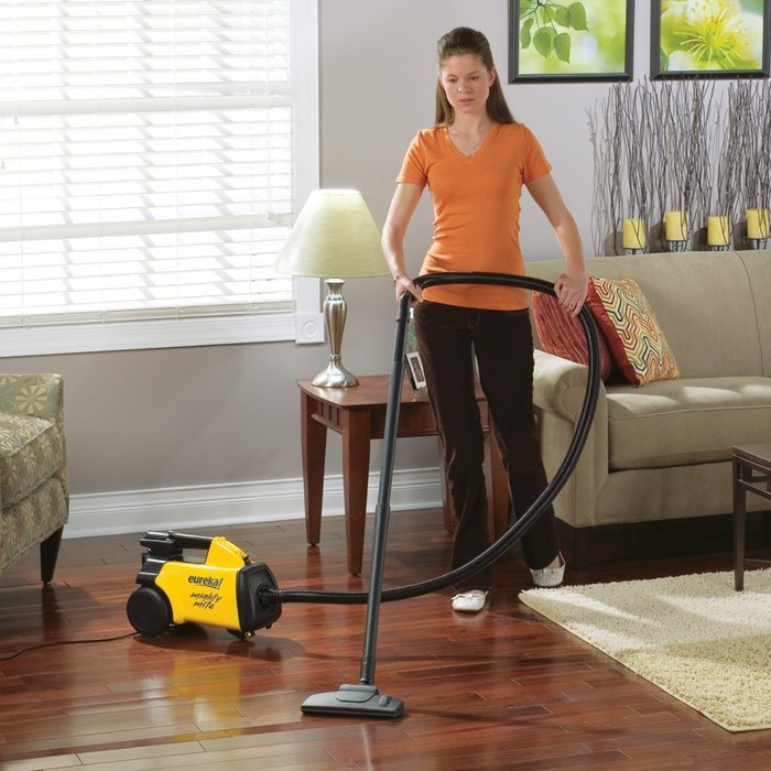 Eureka Mighty Mite Canister Vacuum, with 12 Amp Motor, and Powerful