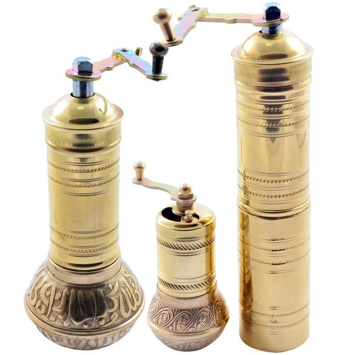 Manual Hand Grinder Mill SET for Turkish Greek Arabic Coffee Beans