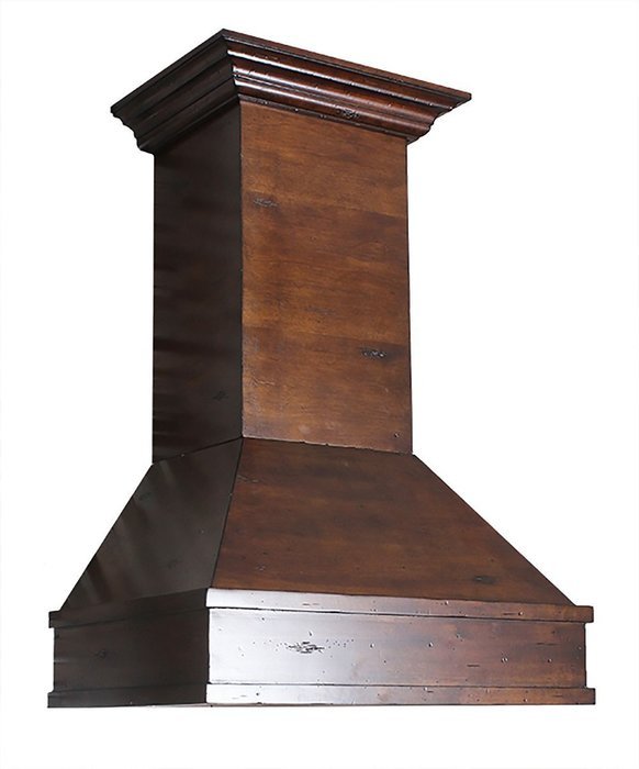 Z Line 329WH30 1200 CFM Wooden Wall Mount Range Hood, 30", Walnut