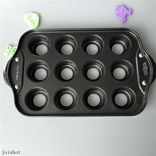 Muffin Round Shape Quiche Cupcake Tarts Pan New Iron Norpro Nonstick 12
