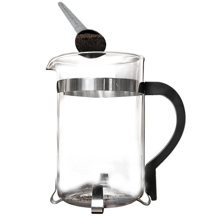 Primula 4Cup Classic Coffee Press Borosilicate Glass and Stainless
