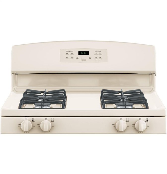 GE JGB635DEKCC 30" Freestanding Gas Range in Bisque N2 free image download
