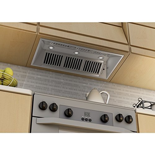 1200 CFM Island Range Hood Size 14.2" H x 40" W x 24" D free image