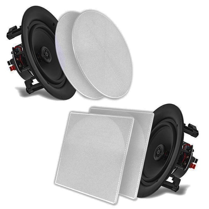 Pyle Ceiling Speakers Stereo Home Theater Speakers in Wall Speakers