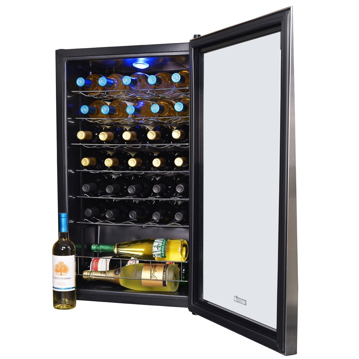 NewAir AW281E 28 Bottle Thermoelectric Wine Cooler N31 free image download