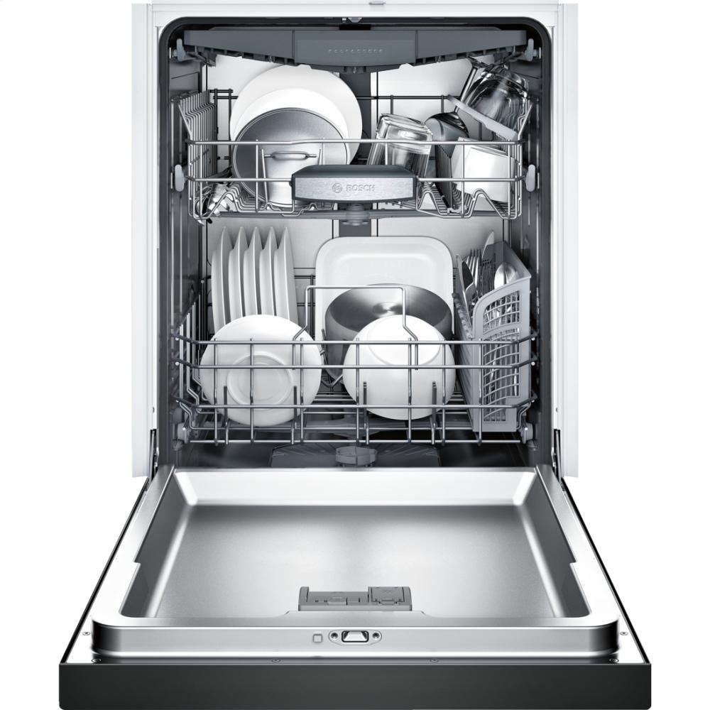 Bosch SHE65T56UC 500 24" Black SemiIntegrated Dishwasher Energy Star