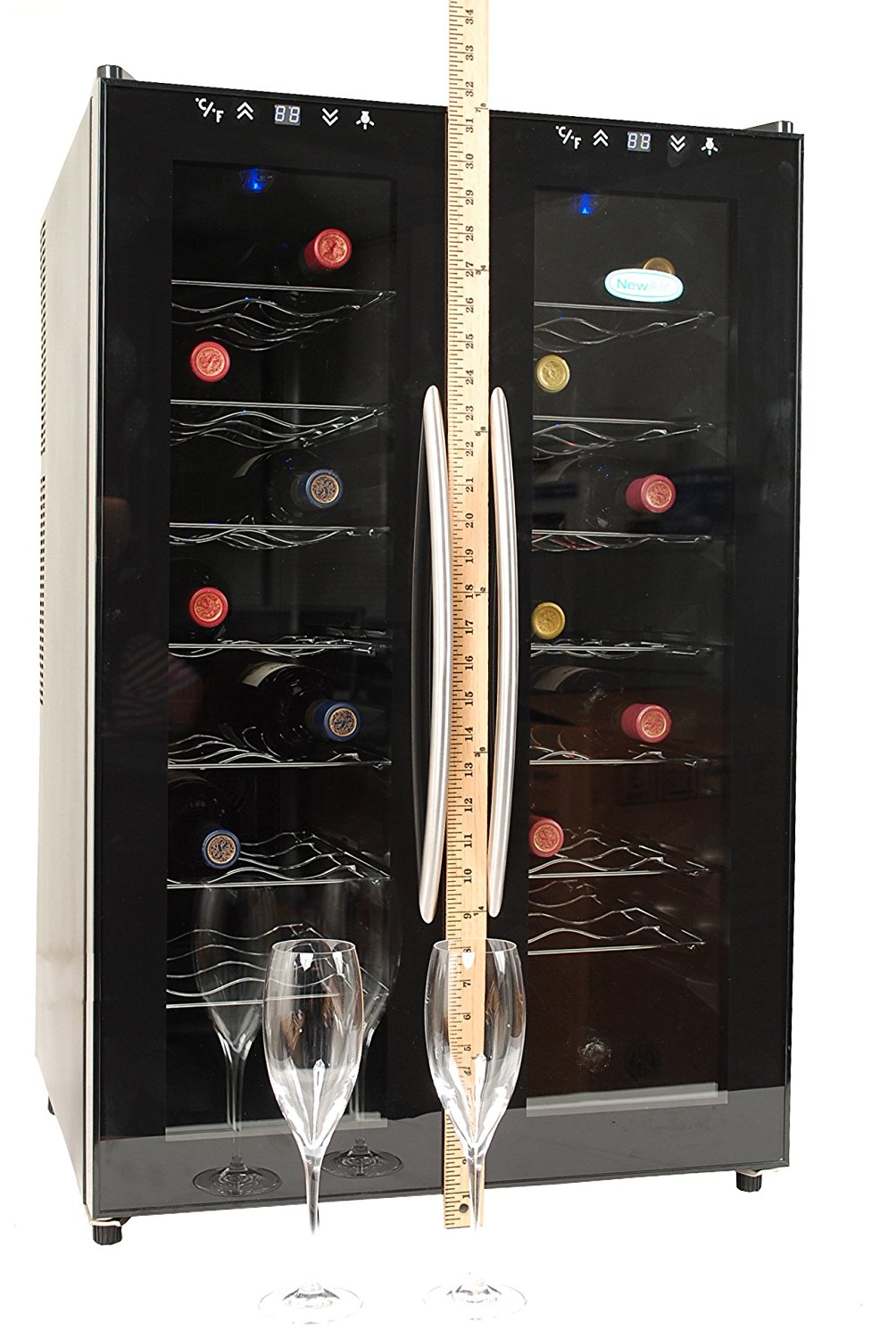 NewAir AW281E 28 Bottle Thermoelectric Wine Cooler N45 free image download