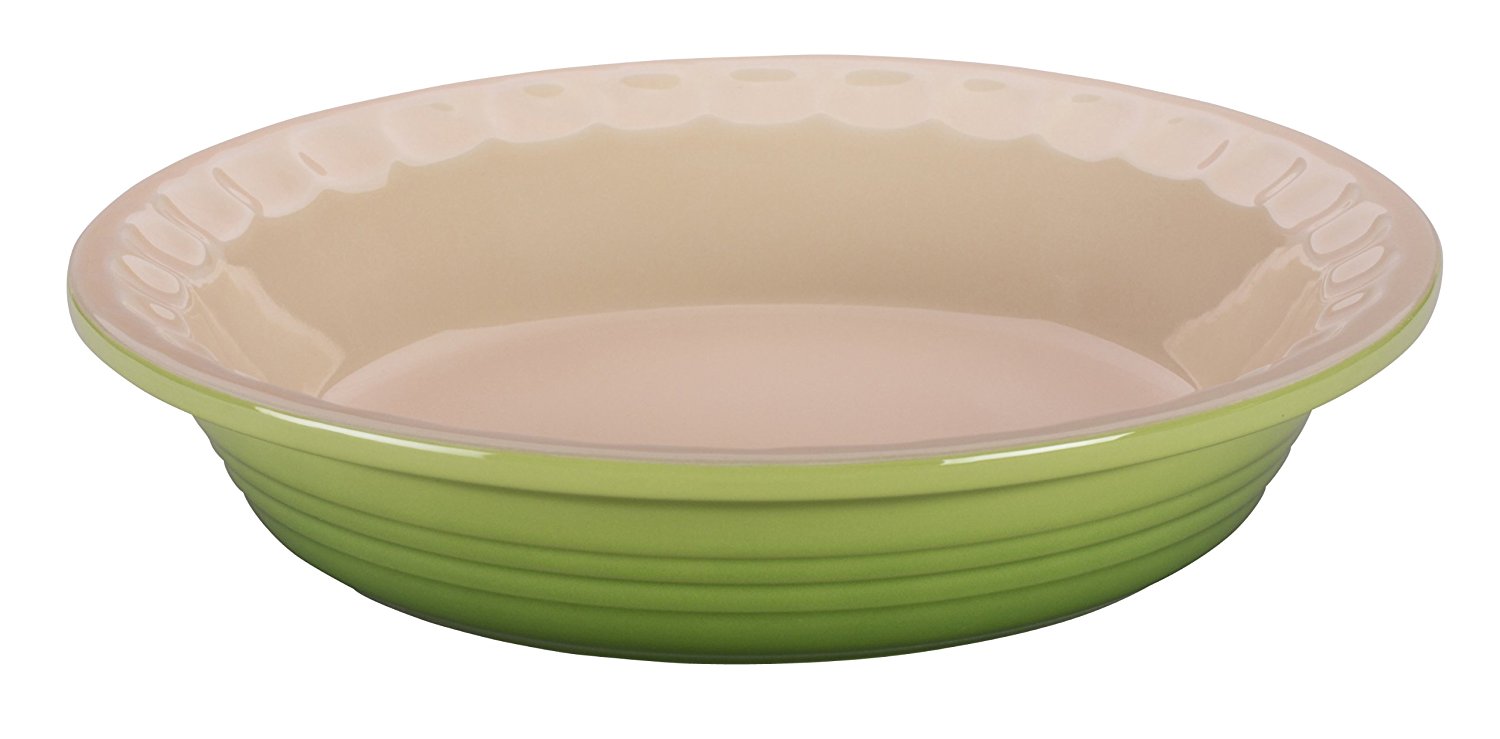 Le Creuset Stoneware Pie Dish, 9Inch, Palm free image download