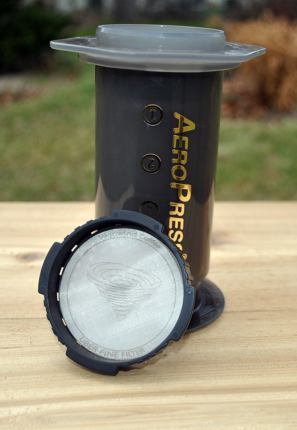 2 Premium Filters for AeroPress Coffee Makers Stainless Steel