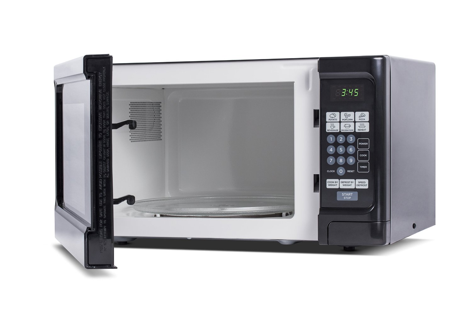 Westinghouse WCM11100W 1000 Watt Counter Top Microwave Oven, 1.1 Cubic