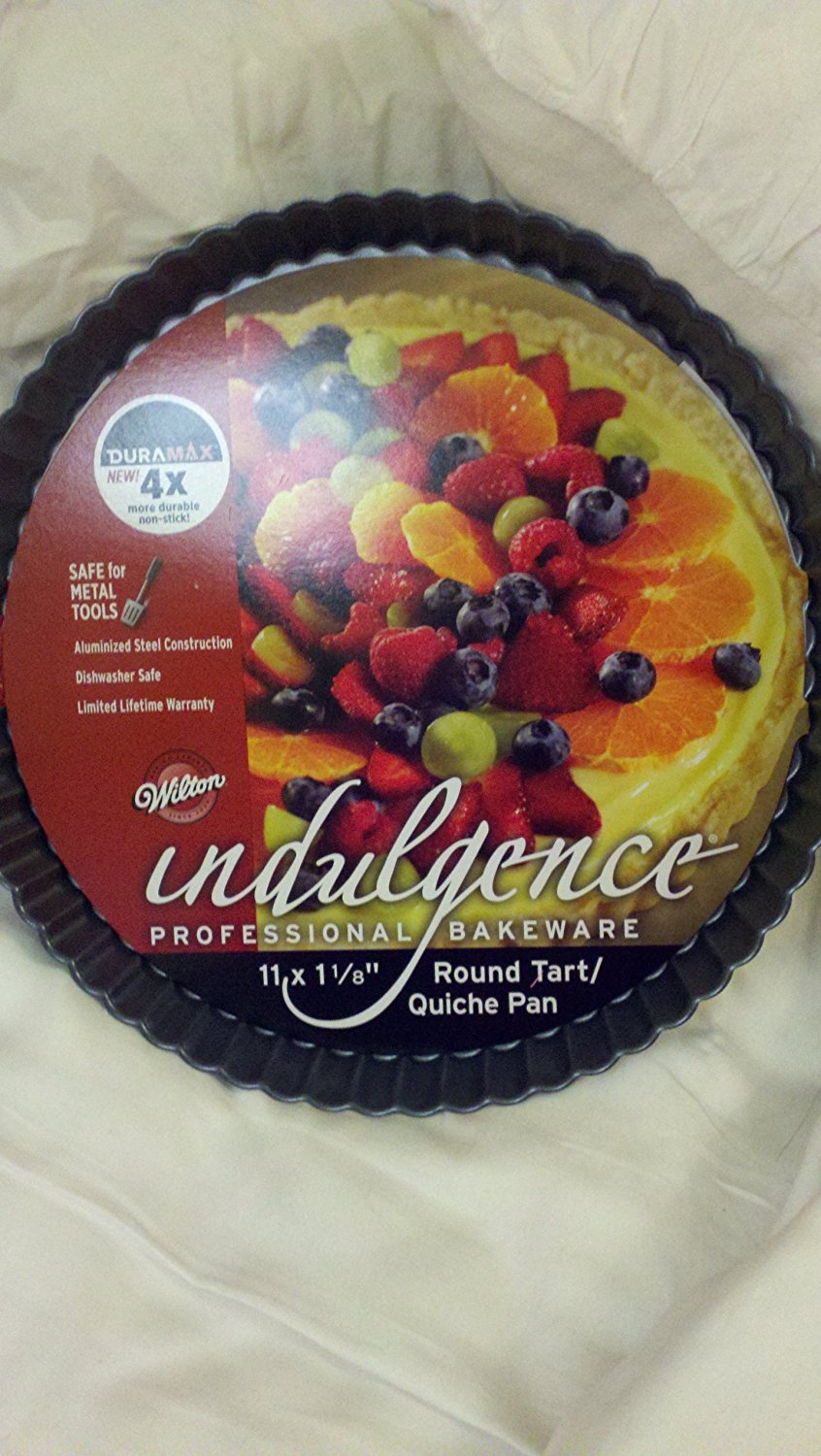 Wilton Indulgence Round Tart/ Quiche Pan 11 X 1 1/8 N2 free image download