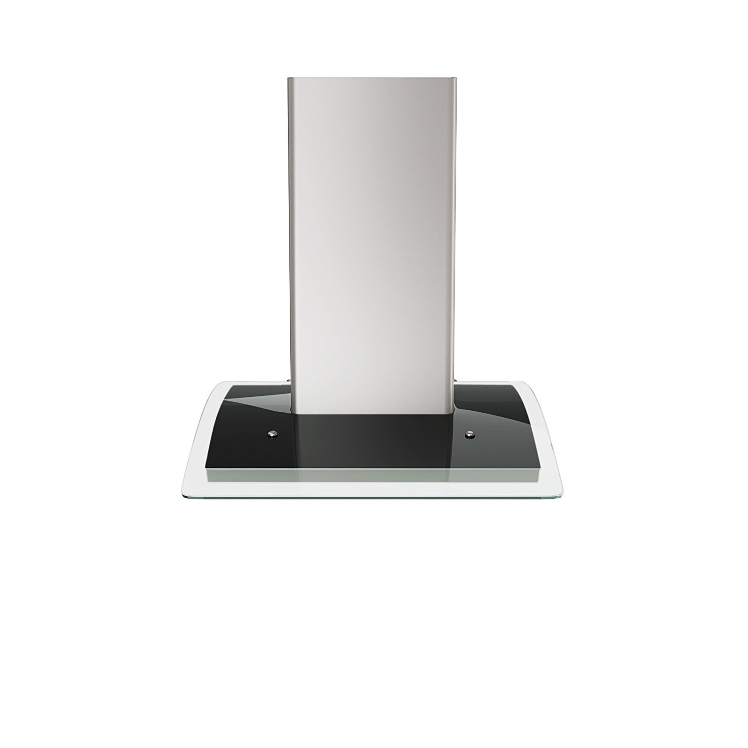 Ancona IGCP430 IslandMounted Glass Canopy Style Convertible Range Hood