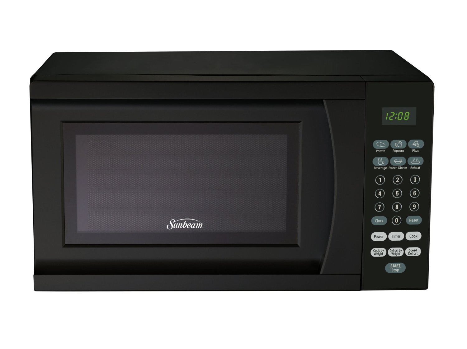 Sunbeam SGS90701BB 0.7Cubic Foot Microwave Oven, Black free image