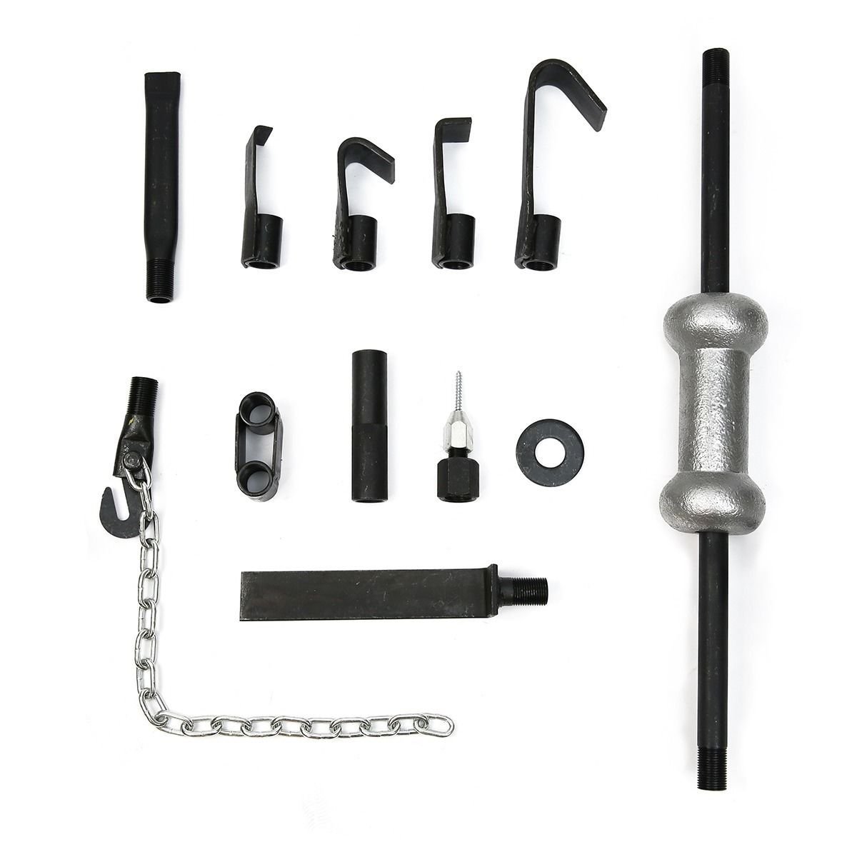 13PC Heavy Duty Dent Puller w/10lbs Slide Hammer Auto Body Truck Repair