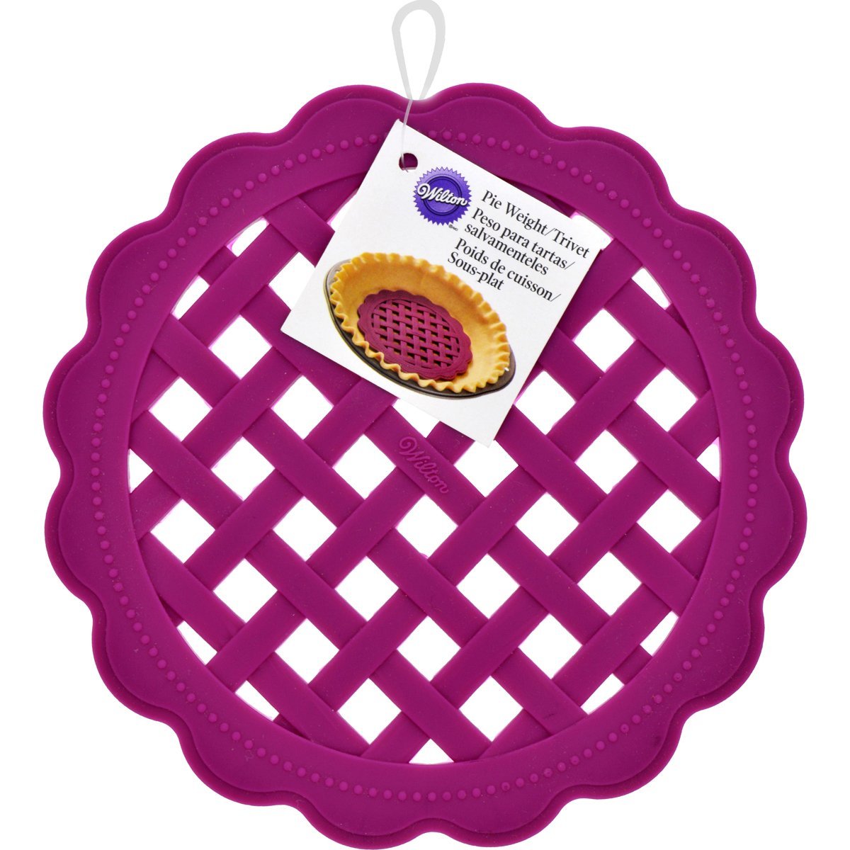 Wilton Silicone Pie Trivet/Pie Weight free image download