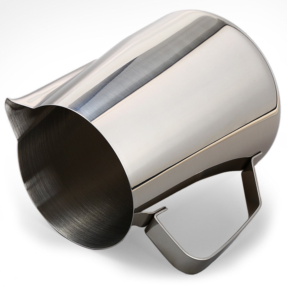 250ml Stainless Steel Frothing Jug, Coffee Milk Jug, Cappuccino Milk