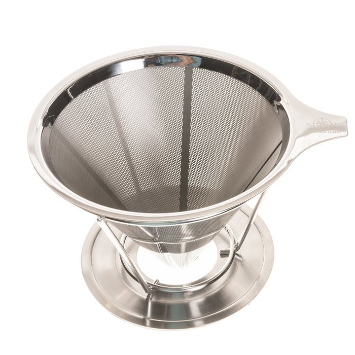 Pour Over Coffee Filter by Longitude Coffee Permanent Reusable and