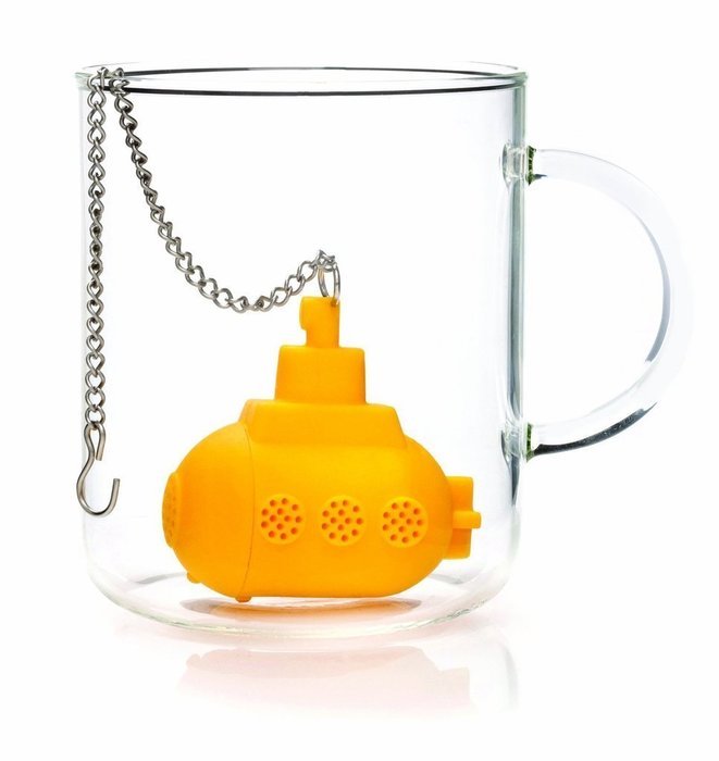 EKIND Tea Sub Yellow Submarine Silicone Tea Leaf Infuser Strainer for