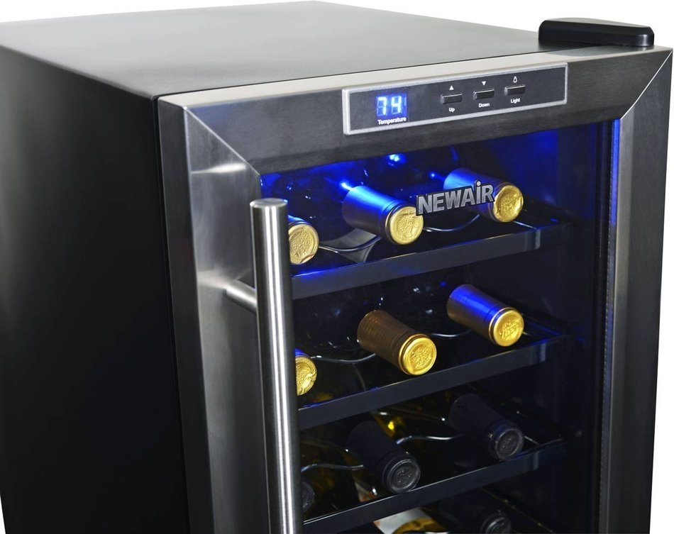NewAir AW281E 28 Bottle Thermoelectric Wine Cooler N39 free image download