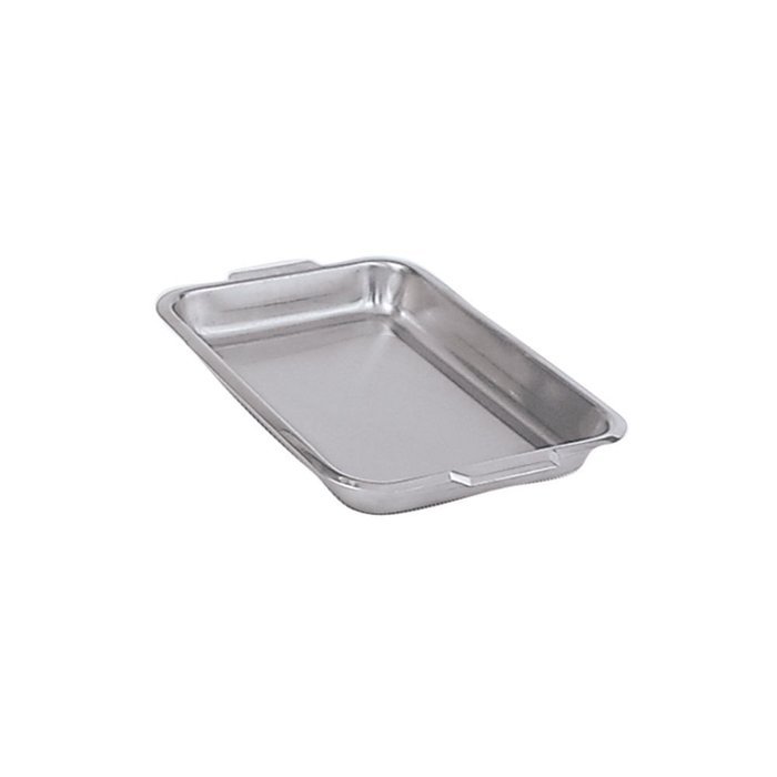 Stainless Steel Open Bake Pan, 16 1/2in. X11 1/4in. X 1 3/4in. Deep