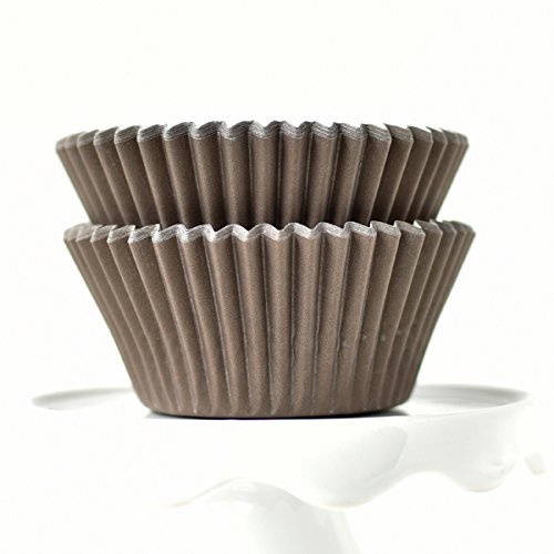 Solid Gray BakeBright Greaseproof Cupcake Liners N2 free image download