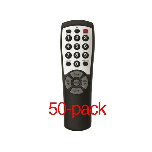 50-pack Brightstar® BR100B Universal TV Remote free image download
