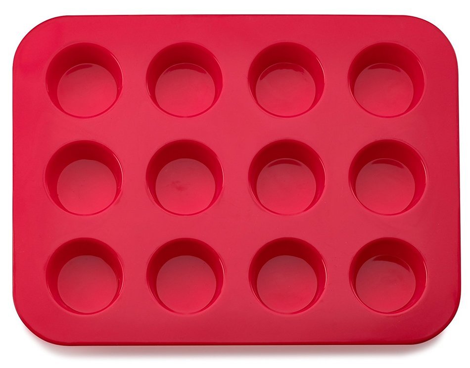 Small Silicone Mini Muffin Pans NonStick Bakeware for Muffins, Cakes