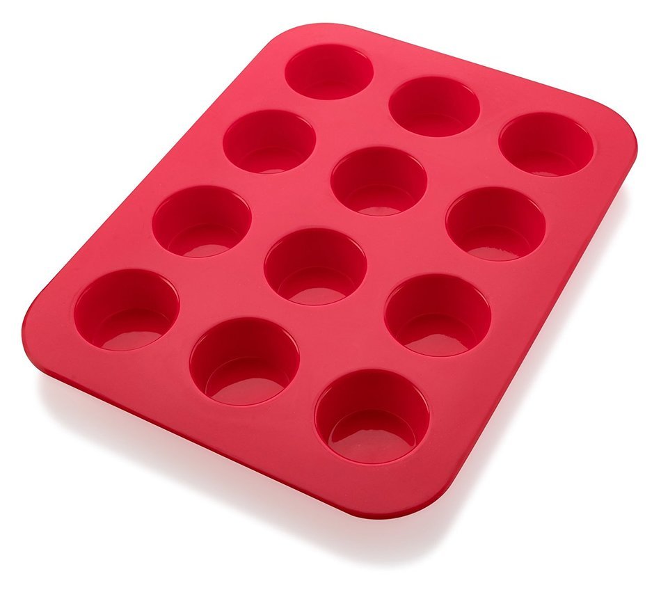Small Silicone Mini Muffin Pans NonStick Bakeware for Muffins, Cakes