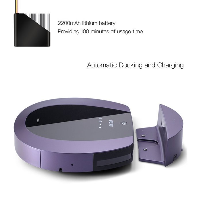 ZEBOT Robot Vacuum Cleaner Automatic Floor Cleaner with Automatic