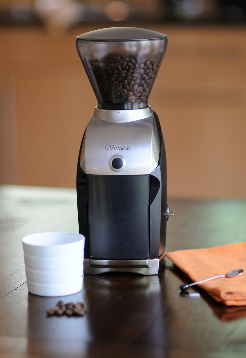 Baratza Virtuoso Conical Burr Coffee Grinder (with Bin) N3 free image