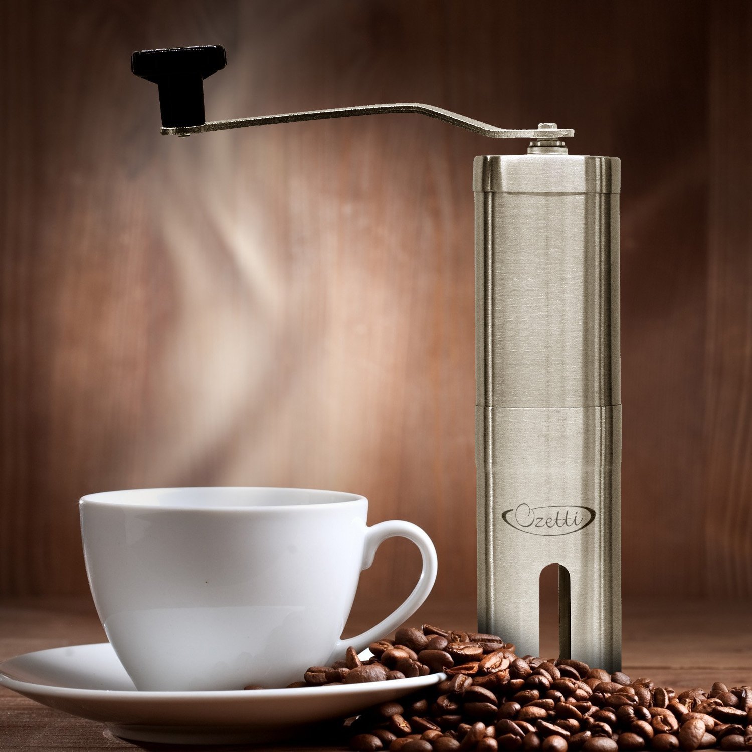 Manual Coffee Grinder Precision Burr Mill for Gourmet Coffee Brewing