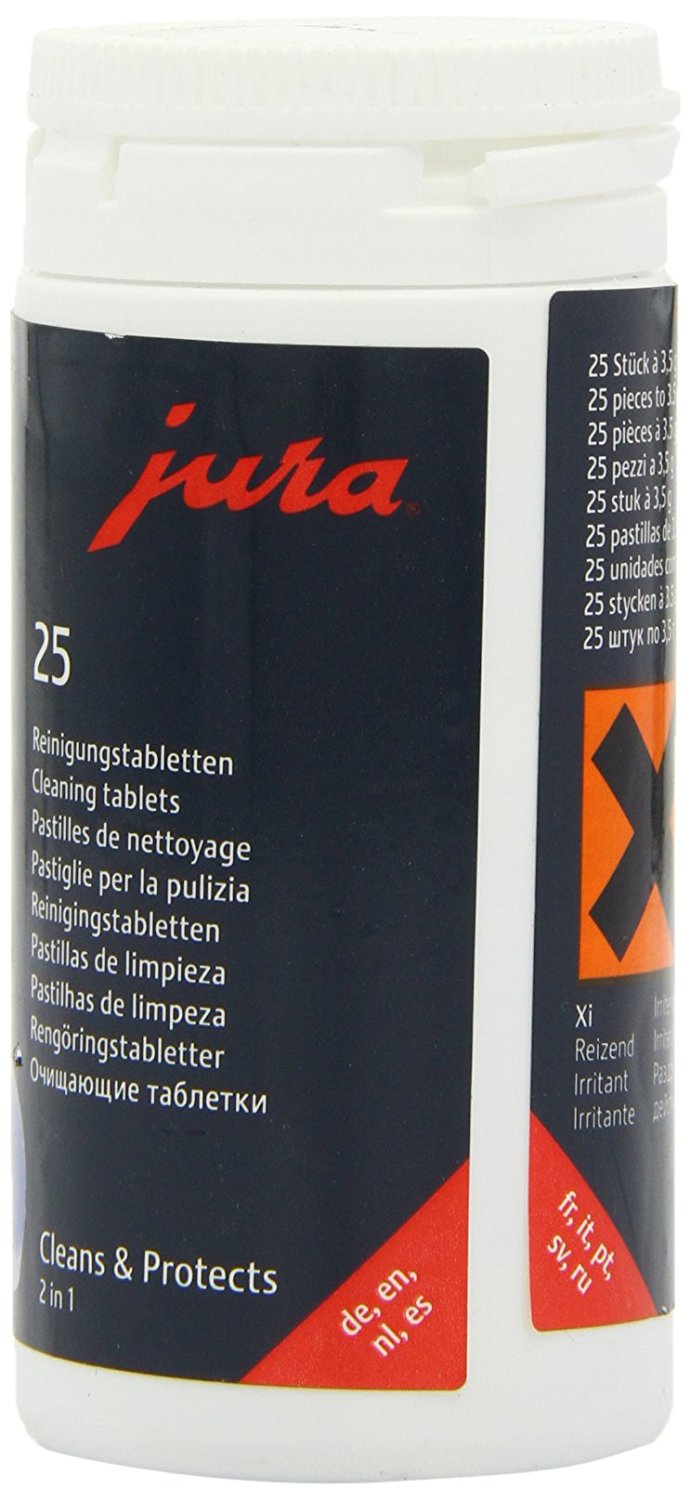 Jura Cleaning Tablets for all Jura Automatic Coffee Centers, 6Count N4