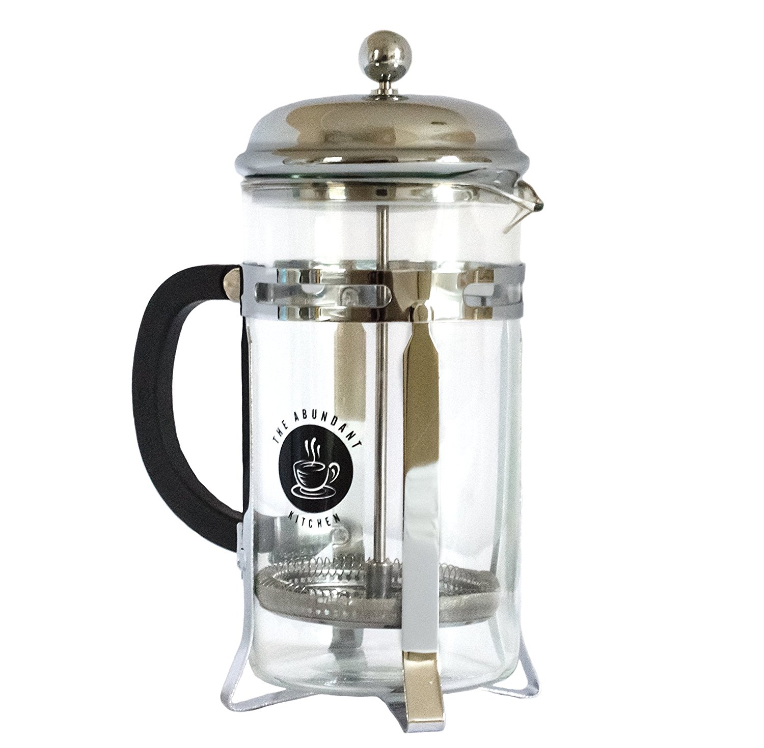 The Abundant Kitchen Professional French Press and Tea Infuser (1 Liter