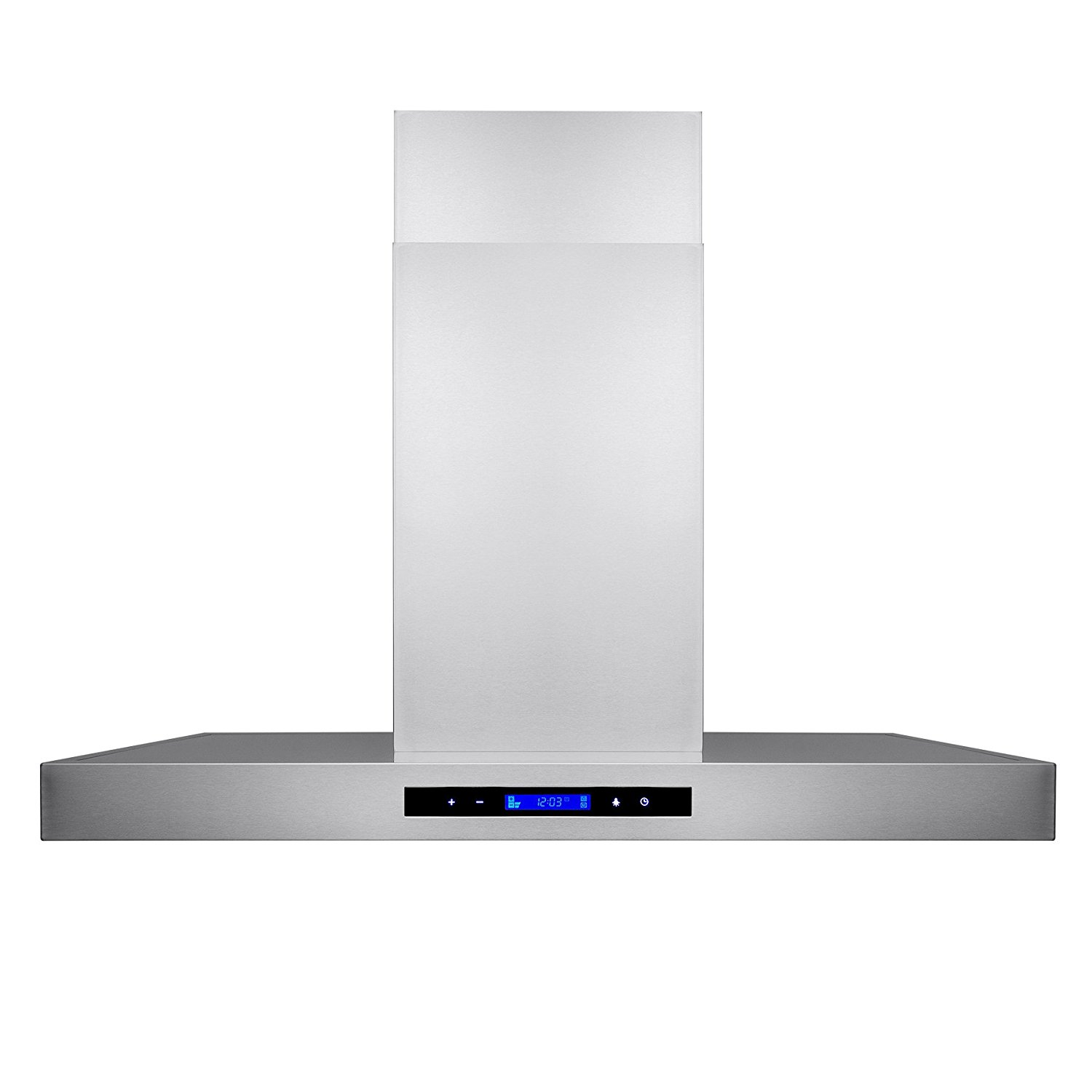 AKDY New 36" European Style Island Mount Stainless Steel Range Hood