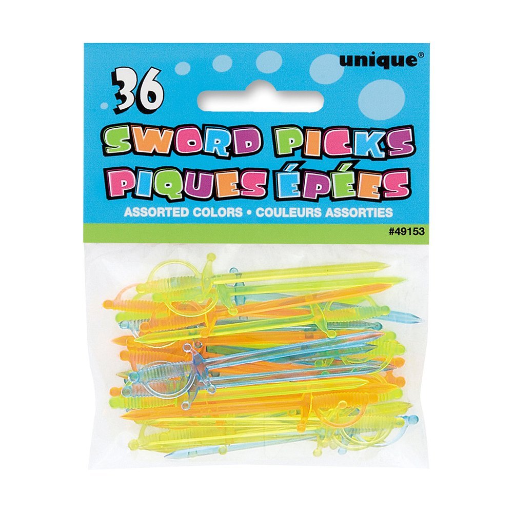 Frilly Cocktail Toothpicks, Assorted 1000ct N4 free image download