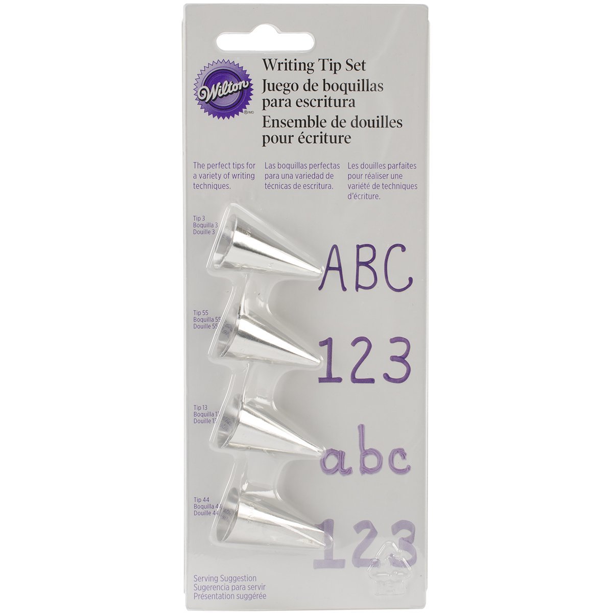 Wilton 4184566 4Piece Writing Tip Set free image download