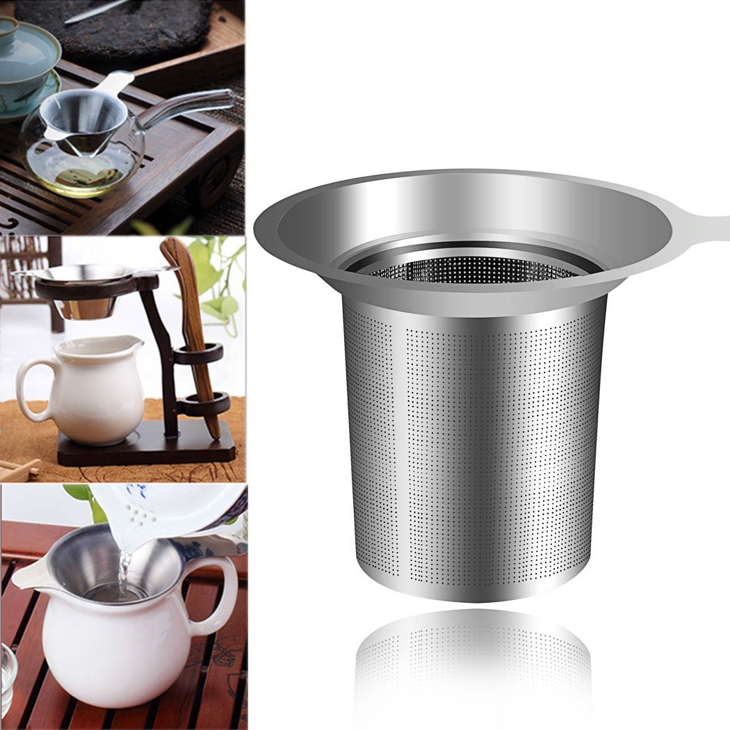 Homdox Tea Infuser Stainless Steel, Tea Filter Tea Strainer for Loose