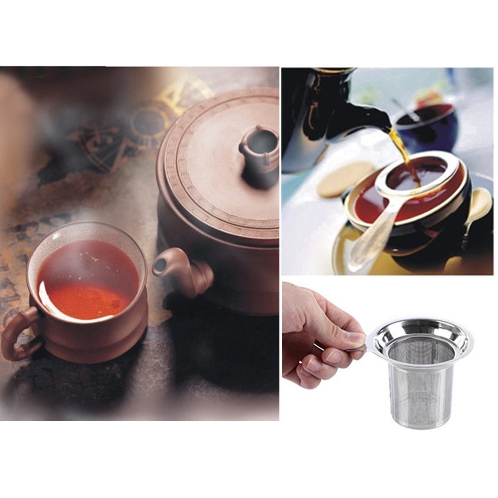 Magicook Stainless Steel Fine Mesh Tea Infuser Strainer Steeper Tea