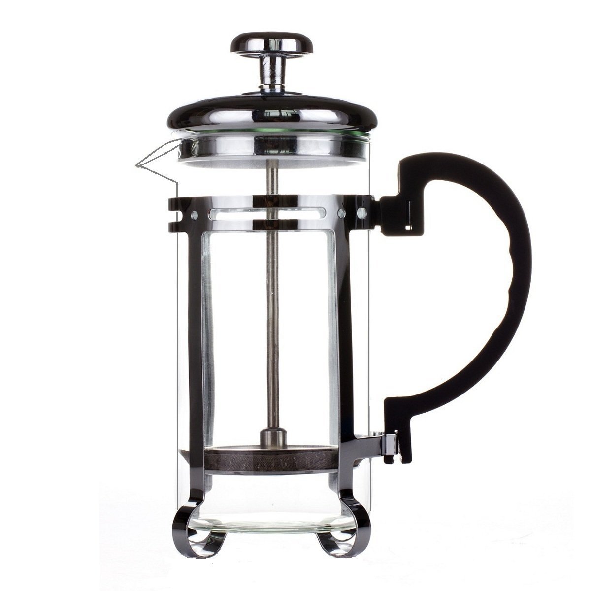350 ML/12 Oz Portable Durable French Press Coffee Maker with Sleek