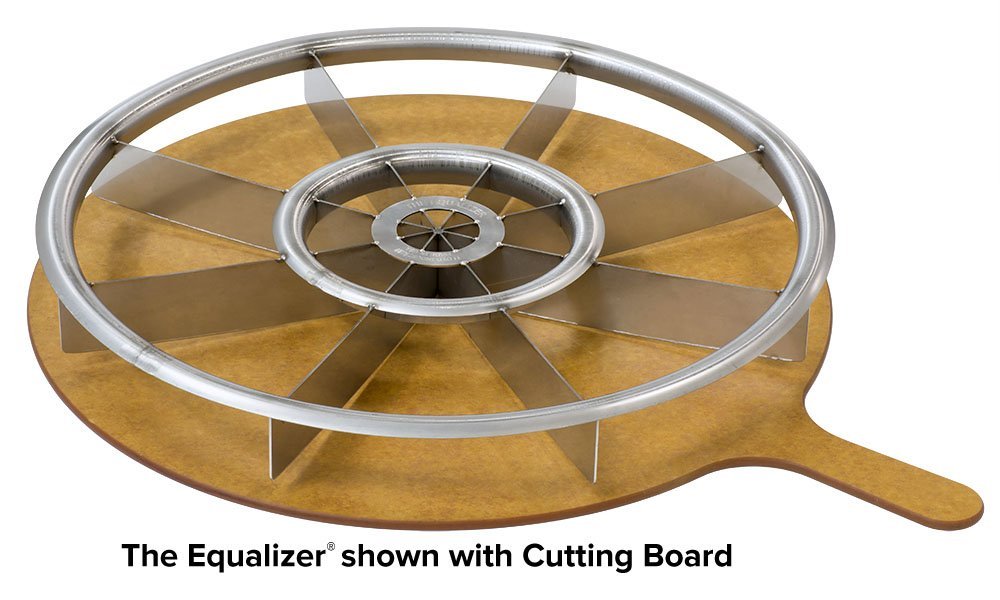 Lloyd Pans The Equalizer MultiBlade Rocker Knife 16 inch 10Slice