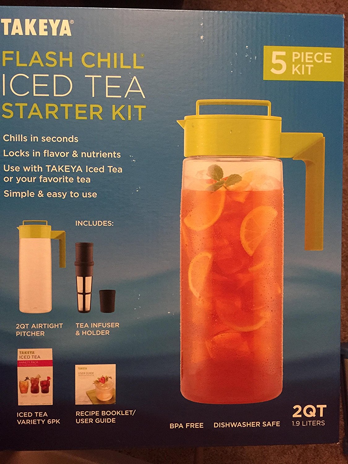 Takeya Flash Chill Iced Tea Starter Kit N3 free image download