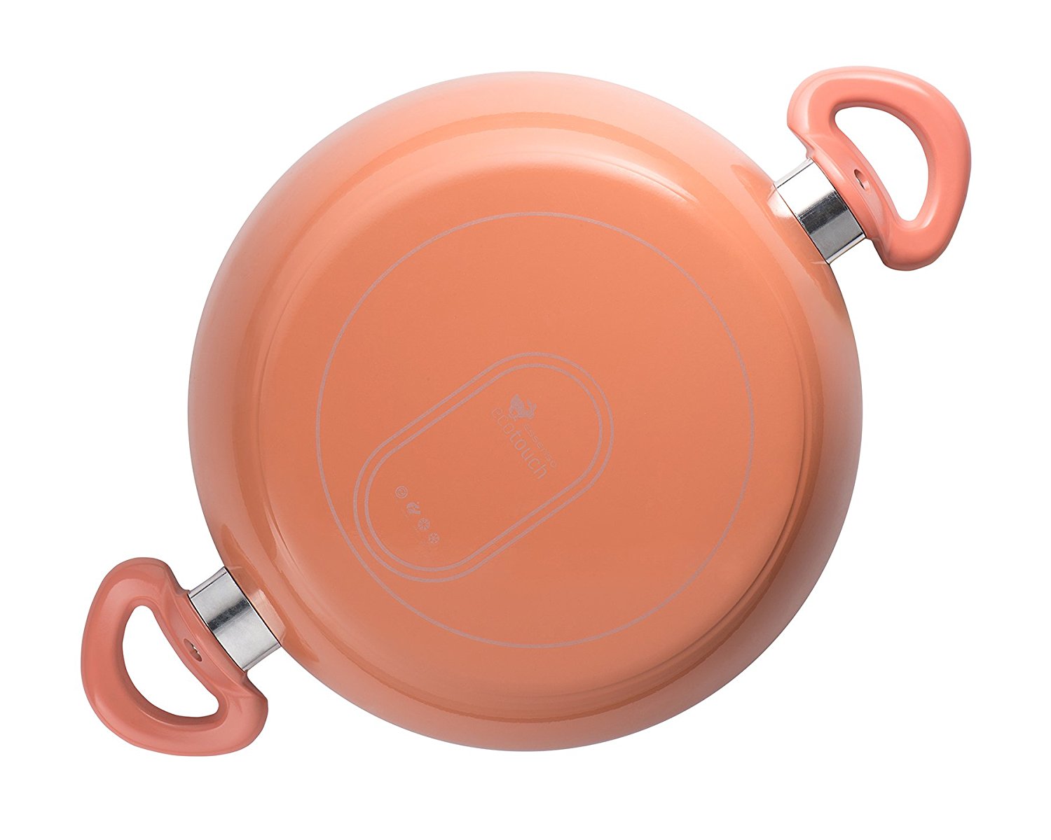 Essenso Ecotouch Lazio EnamelCoated Low Dutch Oven with Nonstick